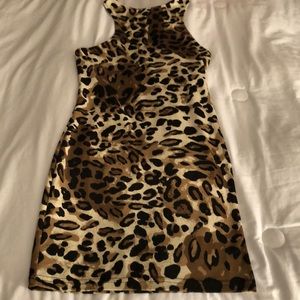Cheetah Mini Dress